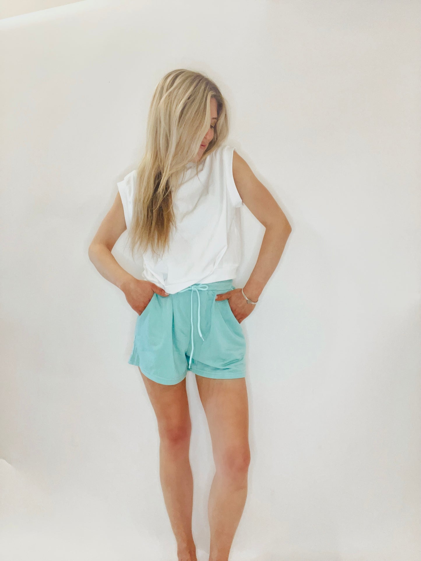 On the Coast drawstring lounge shorts