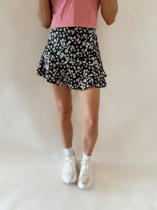 Ruth Floral Tennis Skirt