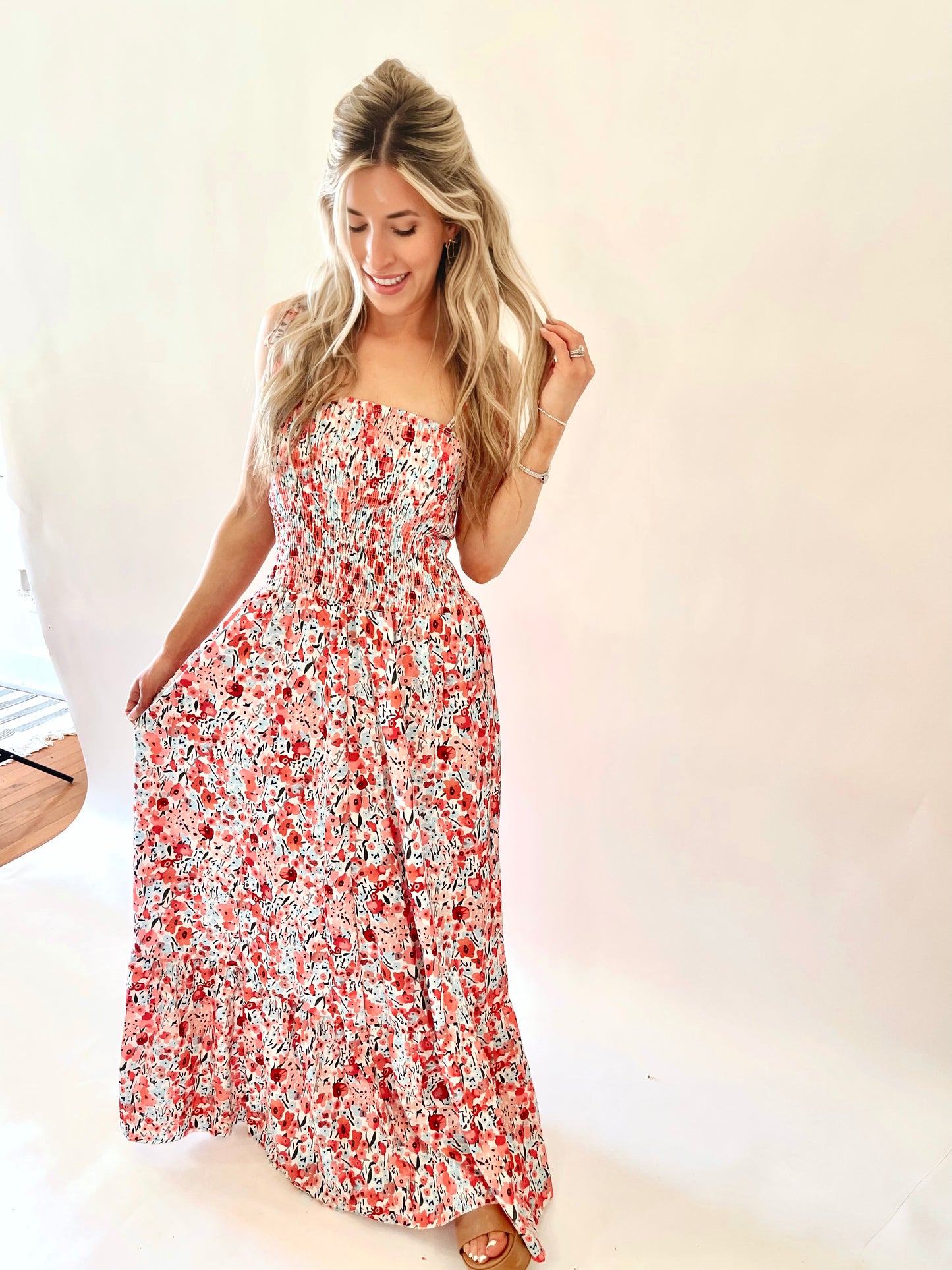 Brighter Days Floral Dress